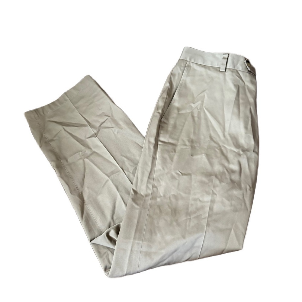 Jos A Bank Traveler’s Collection Tan Khaki Pants 34x30 Tailored Fit